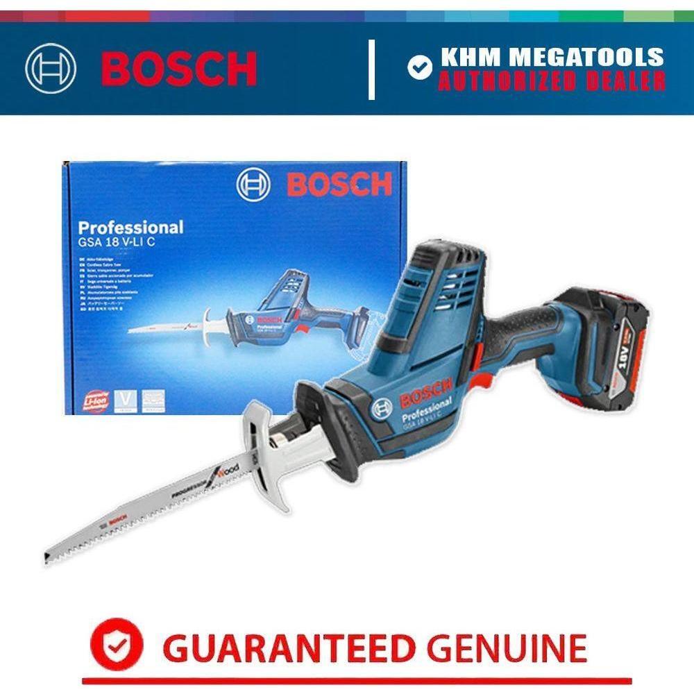 Bosch GSA 18 V-Li C Cordless Reciprocating Saw 18V (Bare) | Bosch by KHM Megatools Corp. Bosch GSA 18 V-Li C Cordless Reciprocating Saw 18V (Bare) | Bosch by KHM Megatools Corp.
